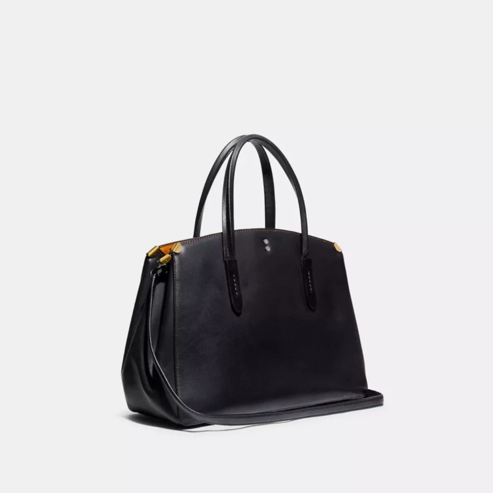 Coach Cooper Carryall in Black Glovetanned Leather